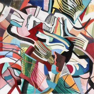 Lars Nørgård: Untitled, 2005. Signed and dated on the reverse. Oil