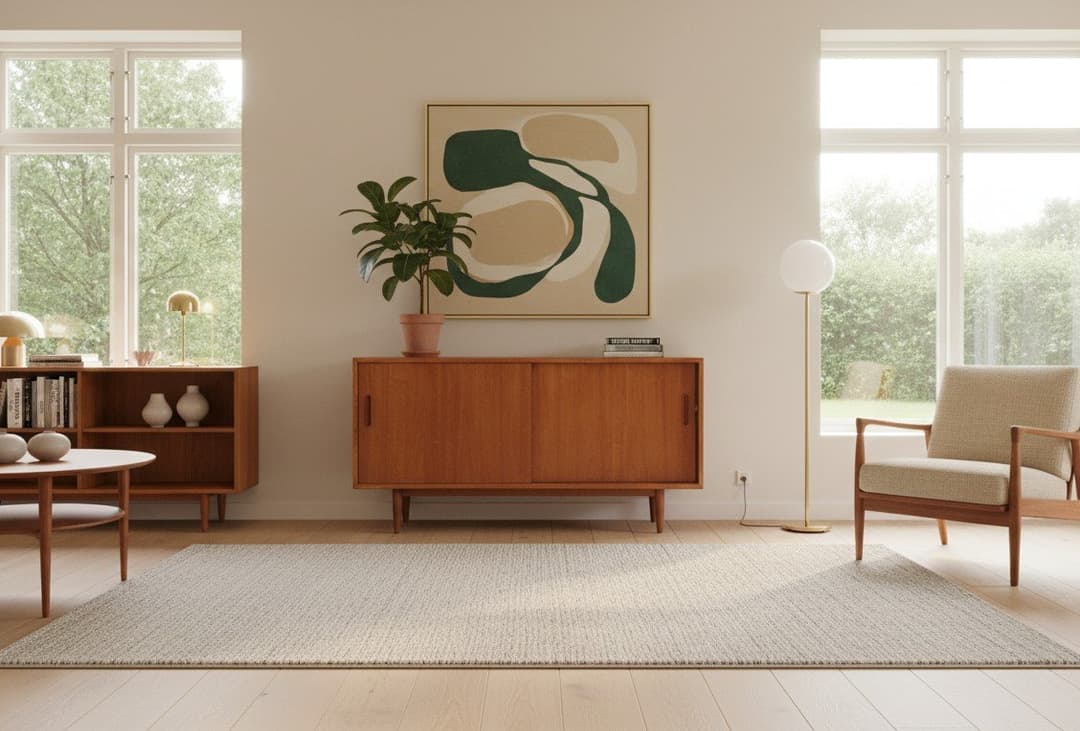 Carlo Jensen för Hundevad & Co sideboard i teak. 138x43x72 cm
