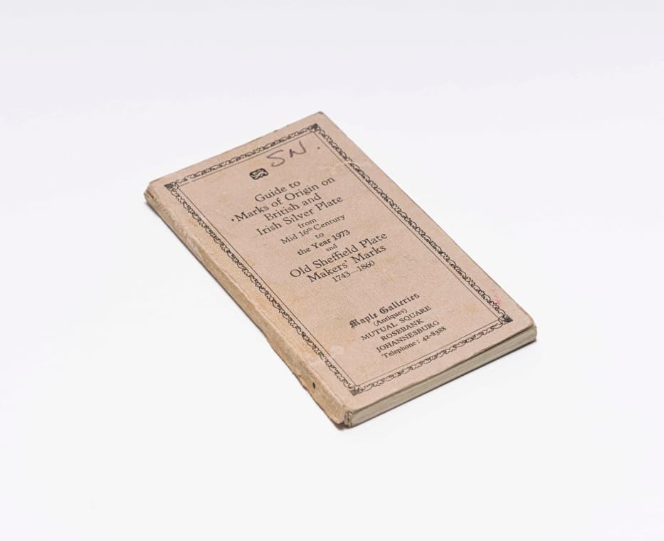 Frederick Bradbury; Guides to Marks of origin on British and Irish