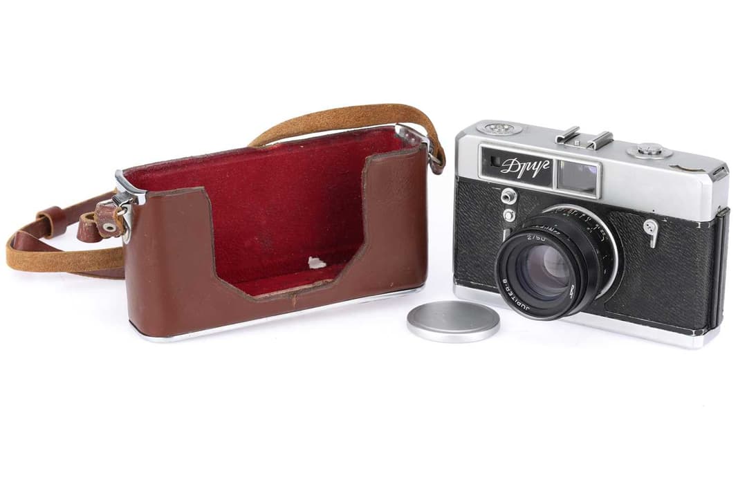 A Krasnogorsk Drug 35mm Rangefinder Camera