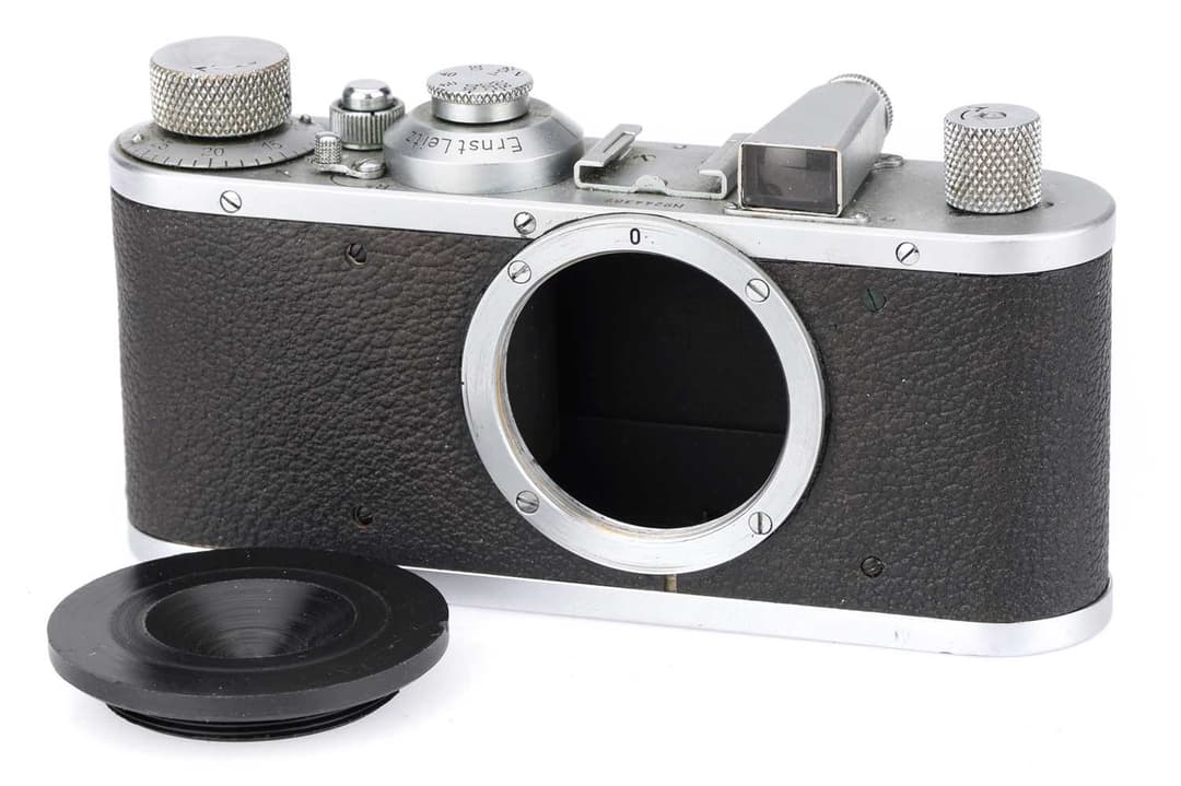A Leica Standard Model E 35mm Camera
