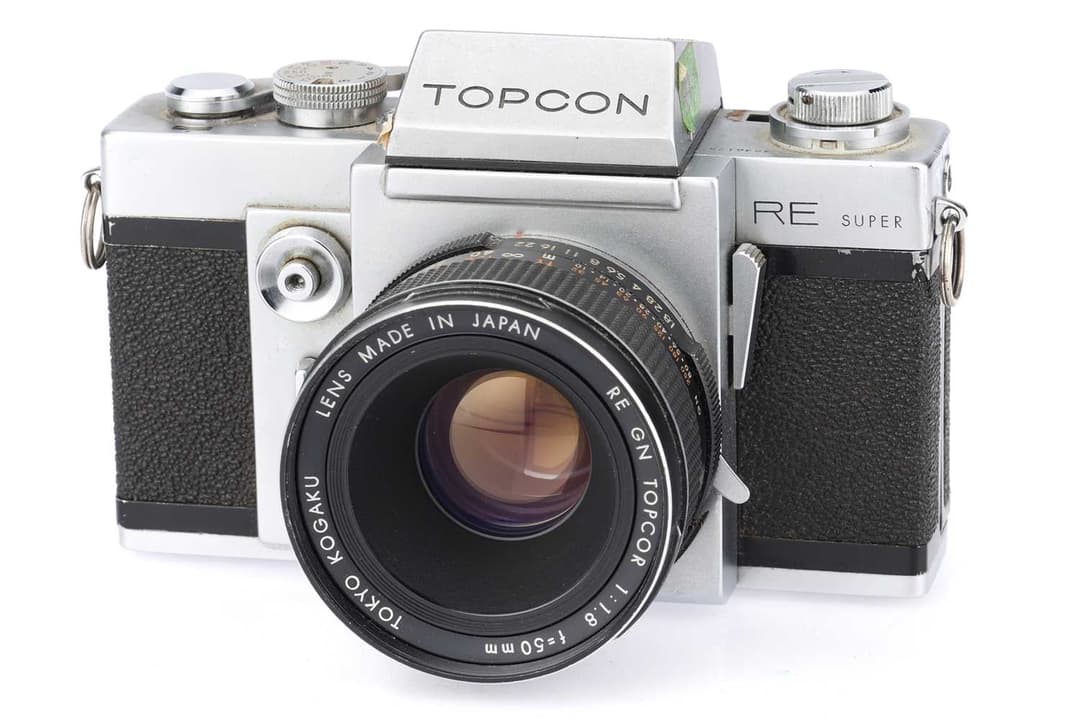 A Topcon RE 35mm SLR Camera