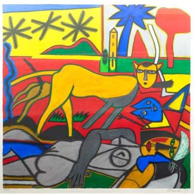 Guillaume Cornelis 'Corneille' van Beverloo (1922-2010), 'Les trois