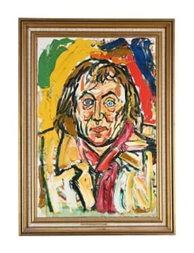 JOHN BRATBY (BRITISH 1928-1992), PORTRAIT OF JOHNNY SPEIGHT