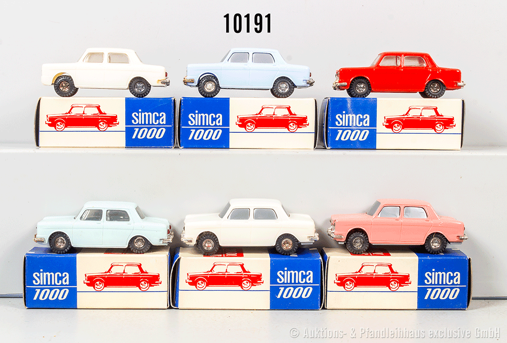 Novy Simca 1000 Modellfahrzeuge, Kunststoff, 1:43, Z 0-1, OVP