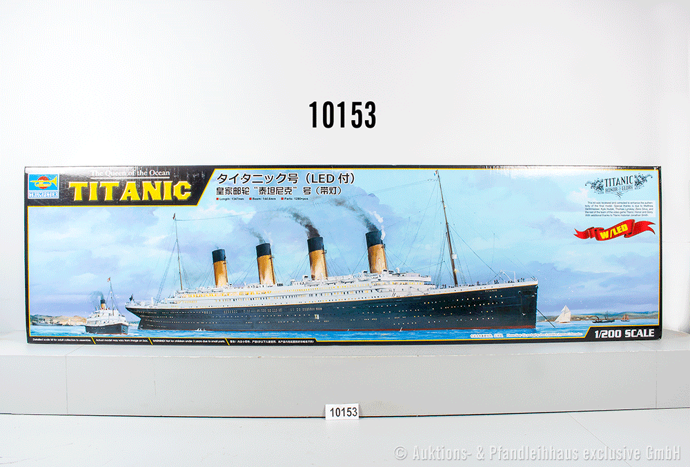 Trumpeter Schiffbausatz 03719 Titanic The Queen of the Ocean, 1:200