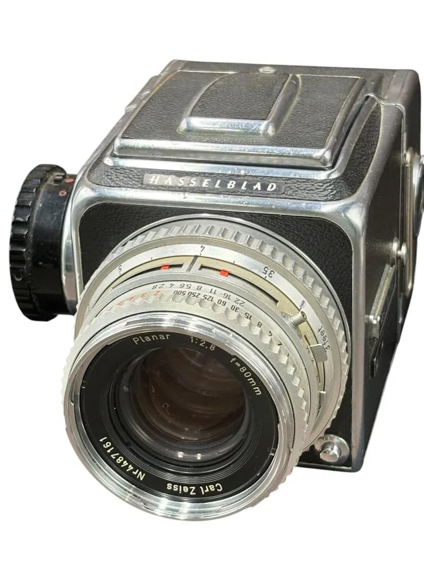 Vintage 1970's Swedish Hasselblad 500 C Camera with Instruction Manual