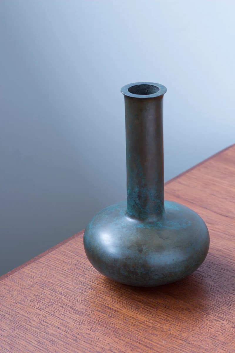 Bronze vase by Sune Bäckström