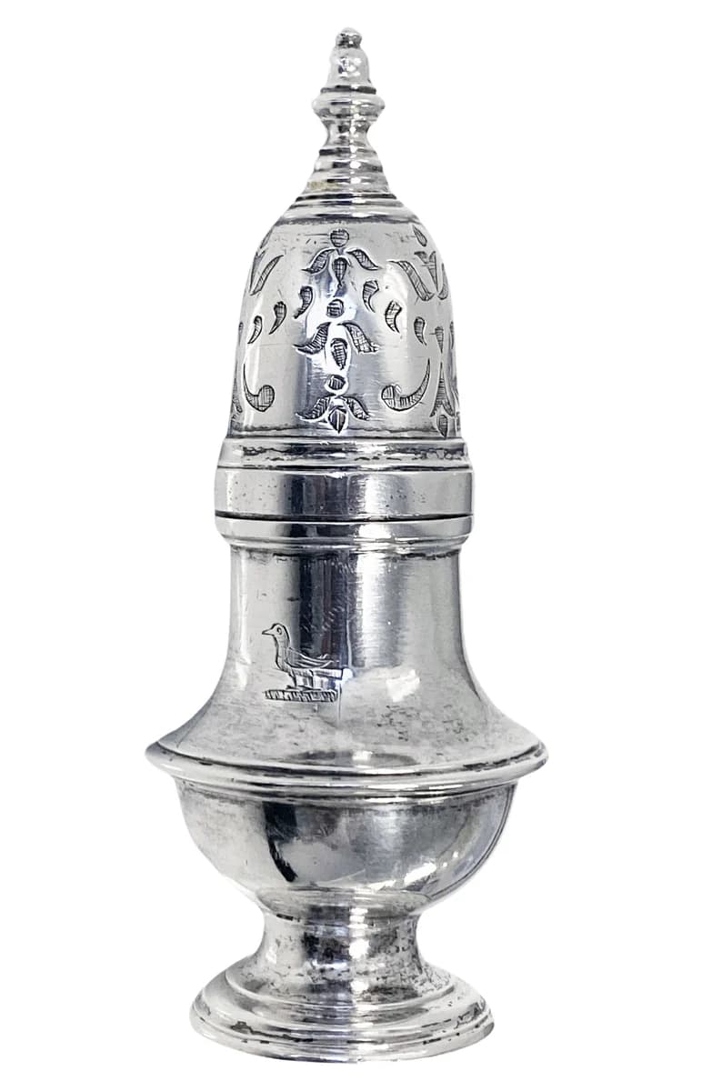 Canadian 18th century Silver Caster Pierre Huguet dit Latour C.1770