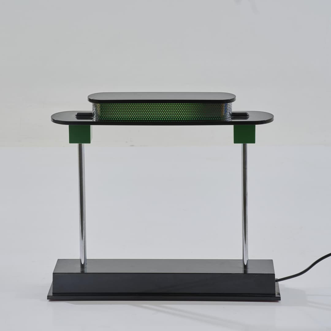 Ettore Sottsass Tischleuchte 'Pausania', 1983 (Entwurf)