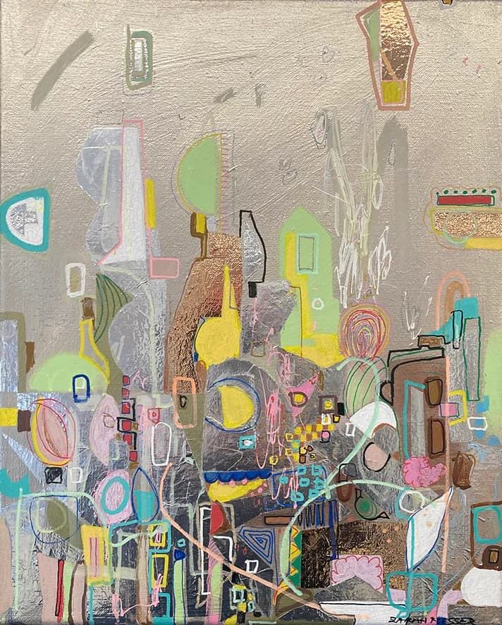 Zarah Flesser ”Incandescent” mixed media