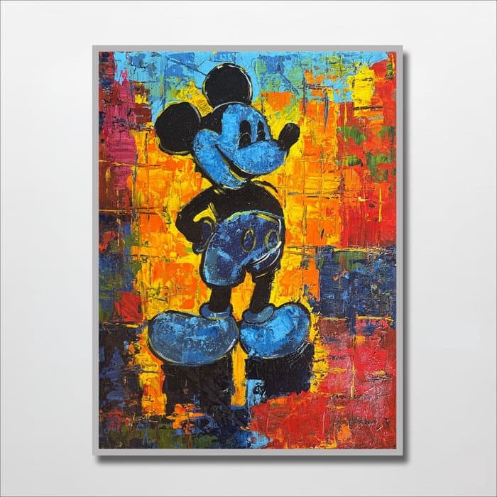 Nguyễn V.L (1993) - The Mickey Legacy (25) ↑80 →60 cm.