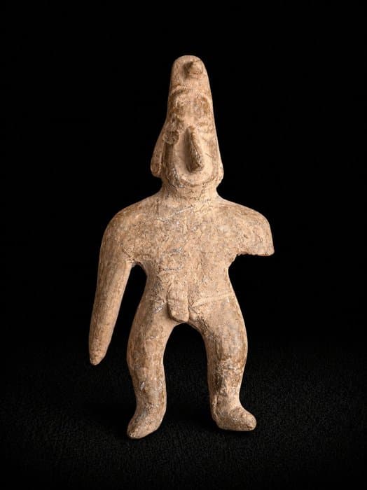 Tlatilco Culture 12th to 6th Century BC Terracotta Figure - 11.3 cm