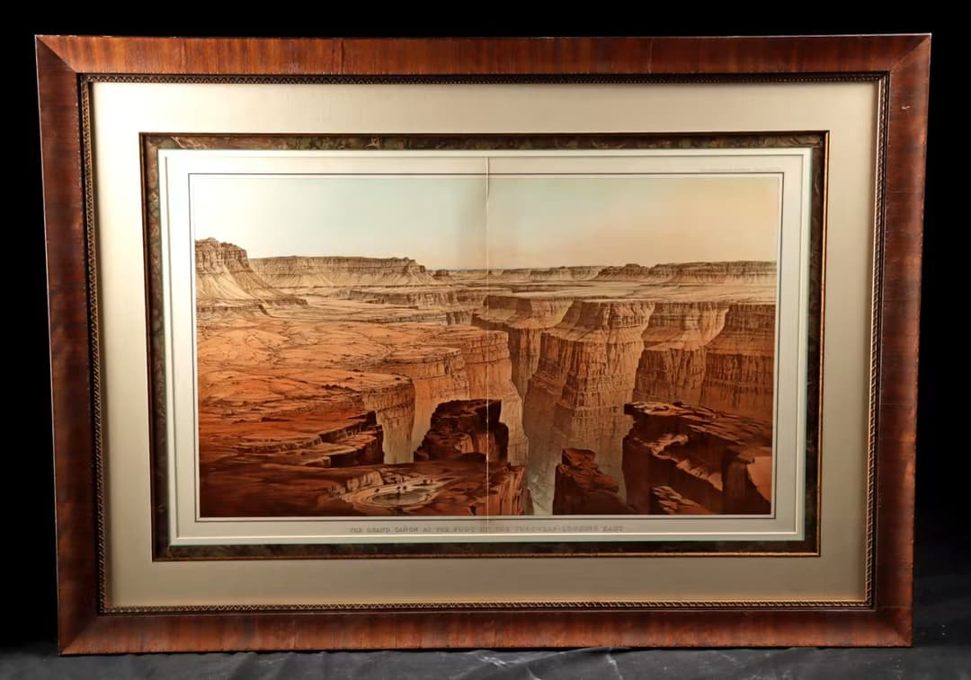 William Holmes "The Grand Canon at the foot of the Toroweap - Looking