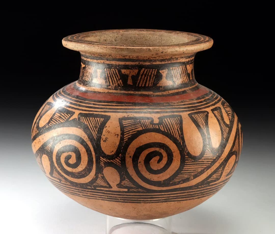 Panamanian Gran Cocle Polychrome Olla, ex-Tillou