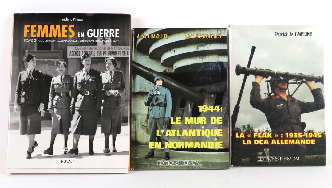 SET OF THREE BOOKS: - Lot 19