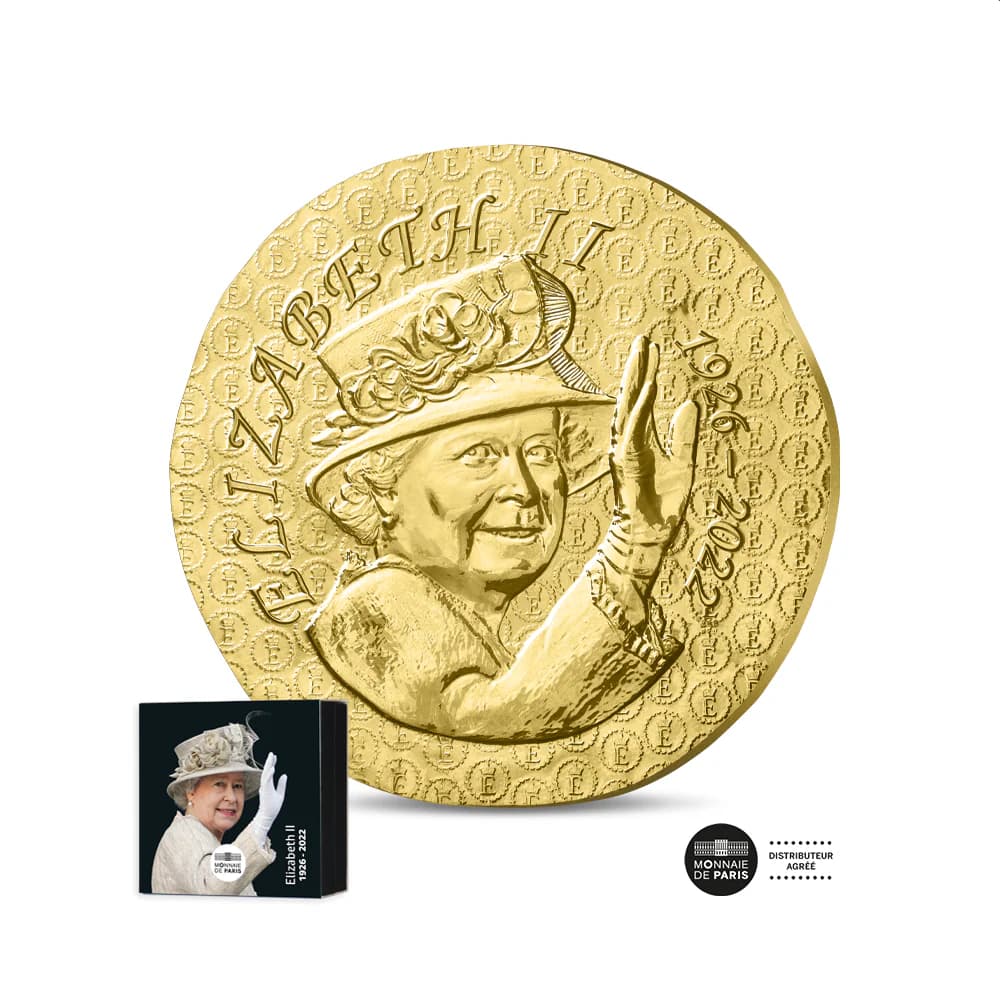 100 Ans de la naissance d'Elisabeth II - Monnaie de 200 Euros 1 Oz Or - BE 2026
