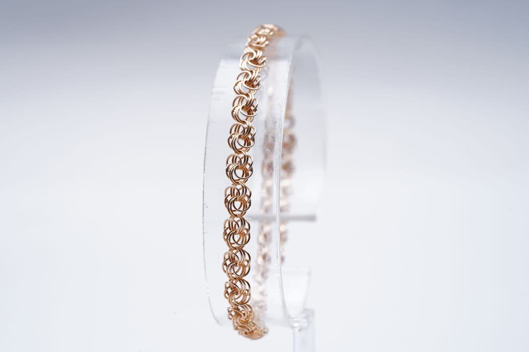 Rannekoru, kultaa 14 k