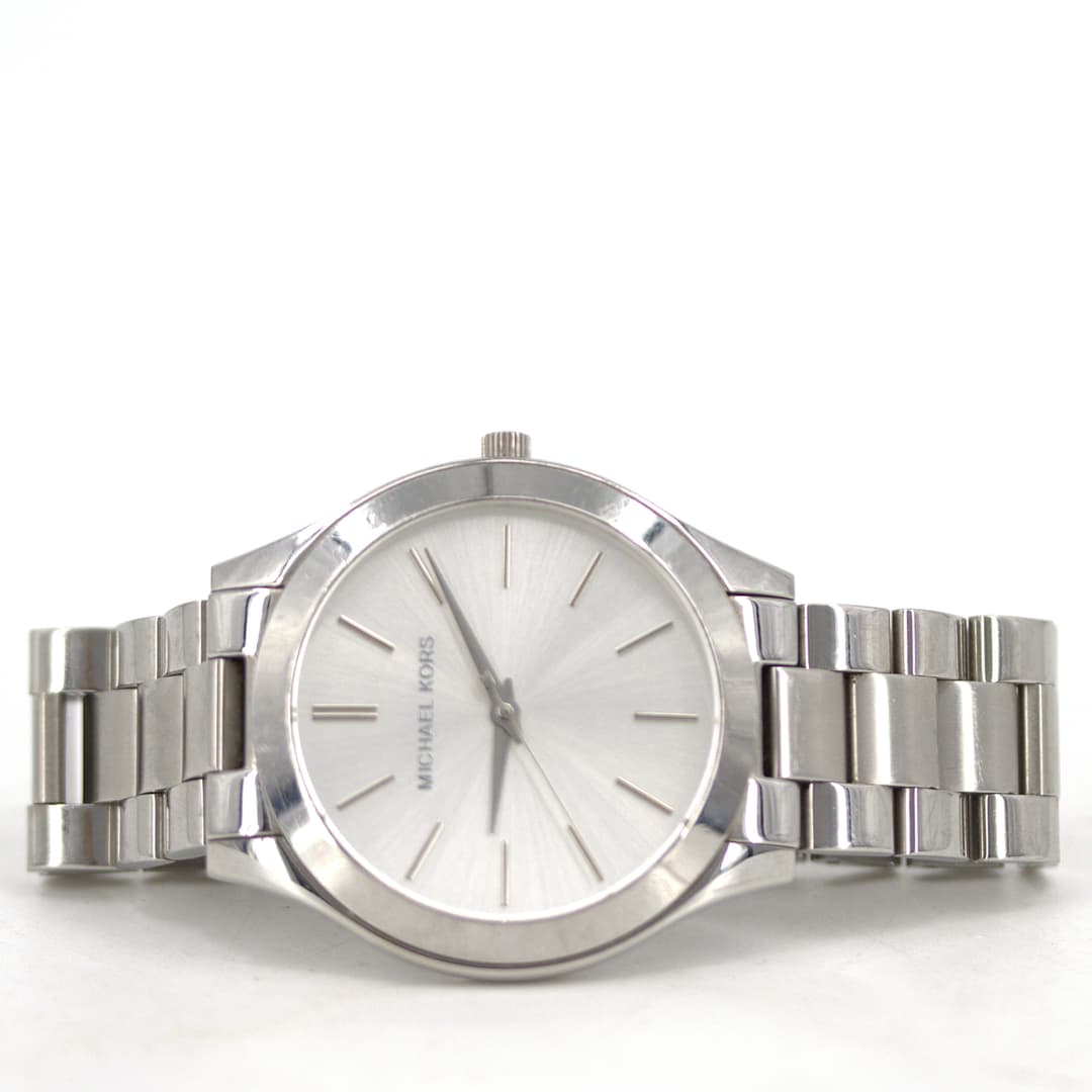 MICHAEL KORS. "Slim Runway MK3178", armbandsur, stål, quartz.