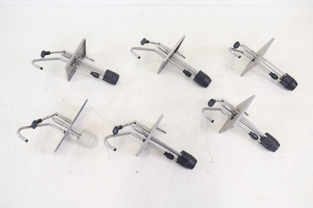Bombas para kétchup, 6 piezas de metal.