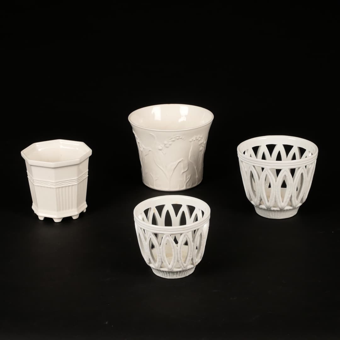 YTTERFODER, 4 st, keramik, Gustavsberg och Rörstrand.