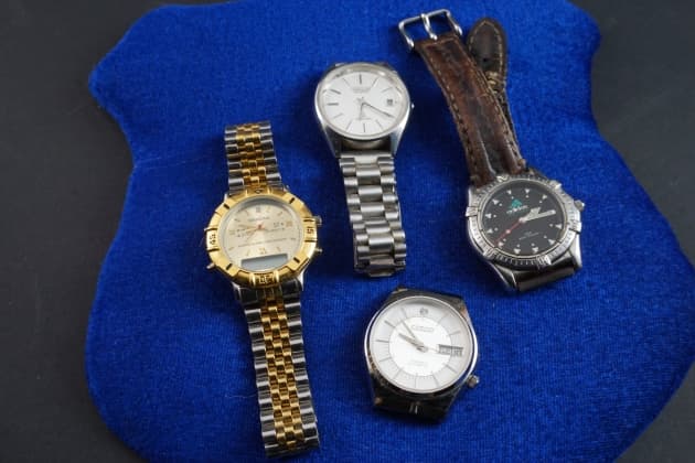Armbandsur 4st, Adidas, Citco, Mamona, Citizen.