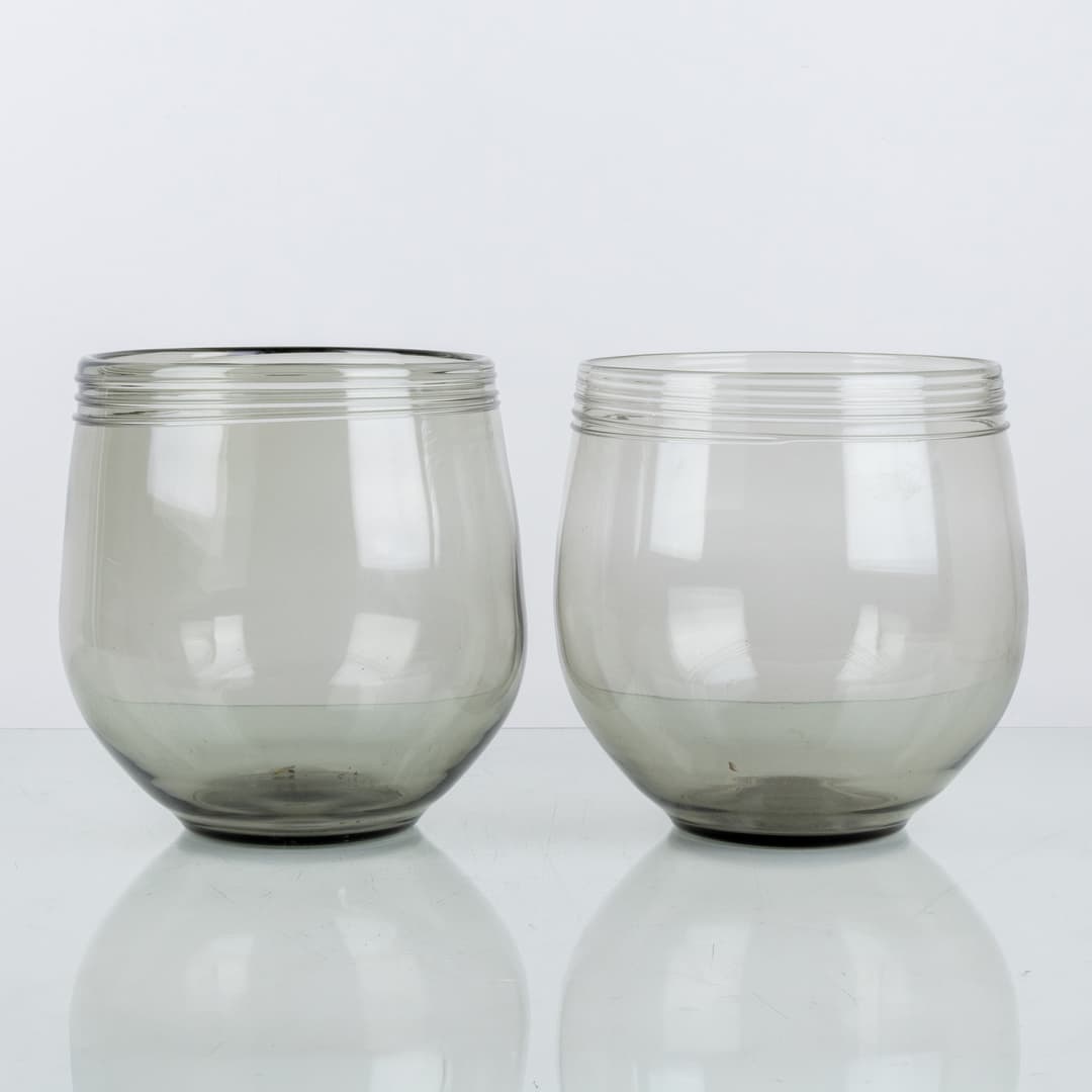BOWLS, 1 par, vaso, probablemente Hovmantorp