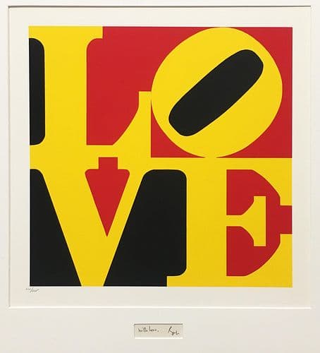 Robert Indiana - The German LOVE