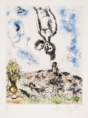 Marc Chagall - The Night Of Love In Saint-Paul