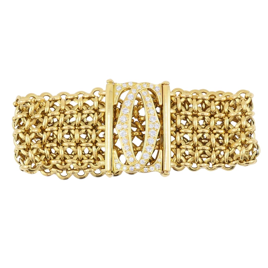 Gold and Diamond Penelope Bracelet