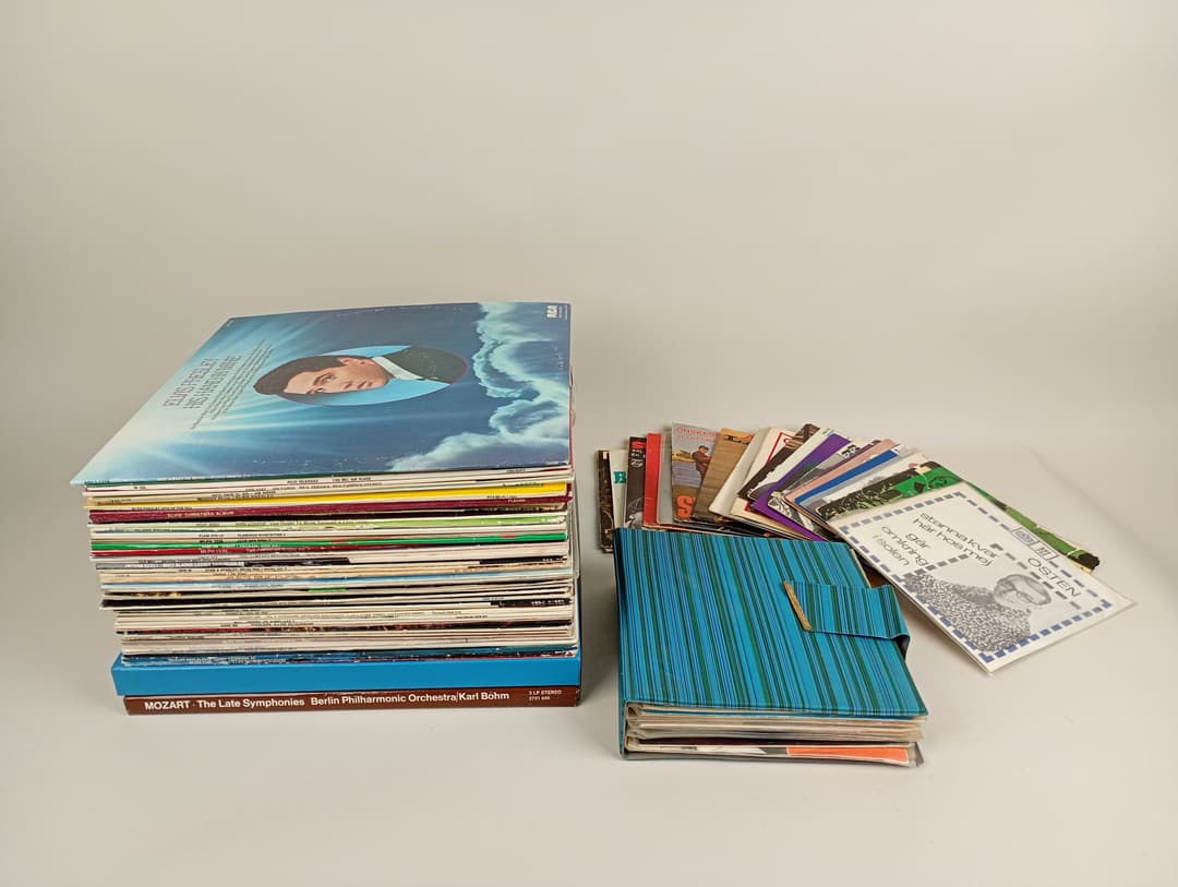 Parti LP-skivor & singlar, blandad Genre