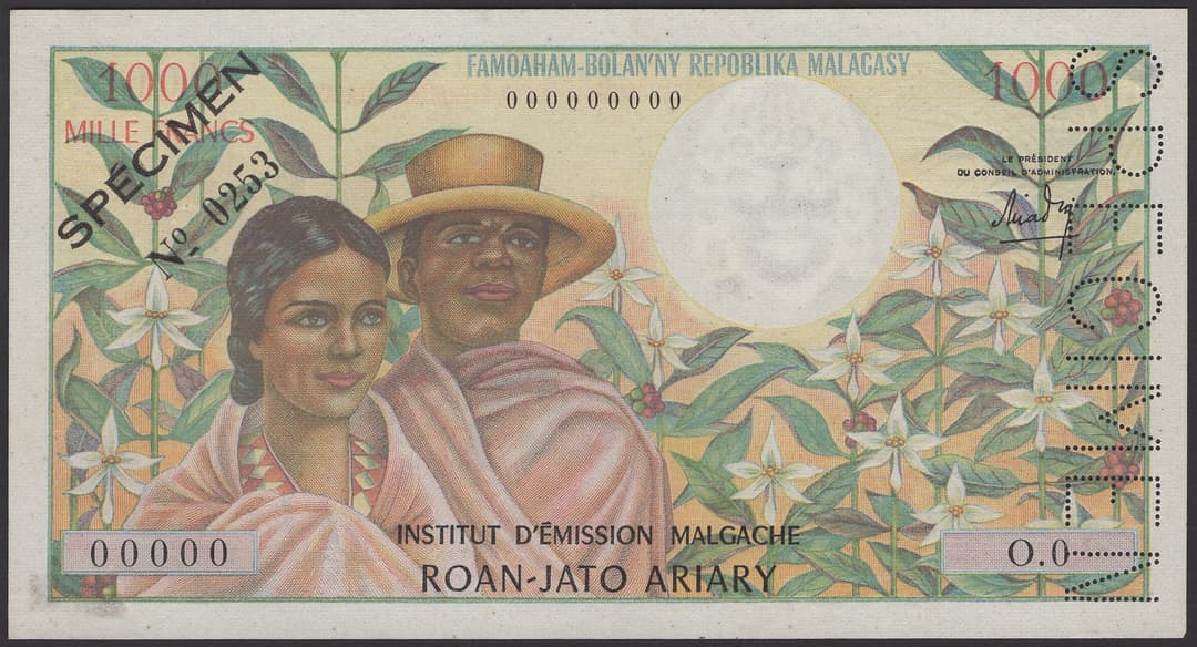 Institut d’Émission Malgache Famoaham-Bolan’ny Repoblika Malagasy