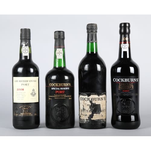Cockburn's vintage port, late bottled vintage port 2008, 75c...