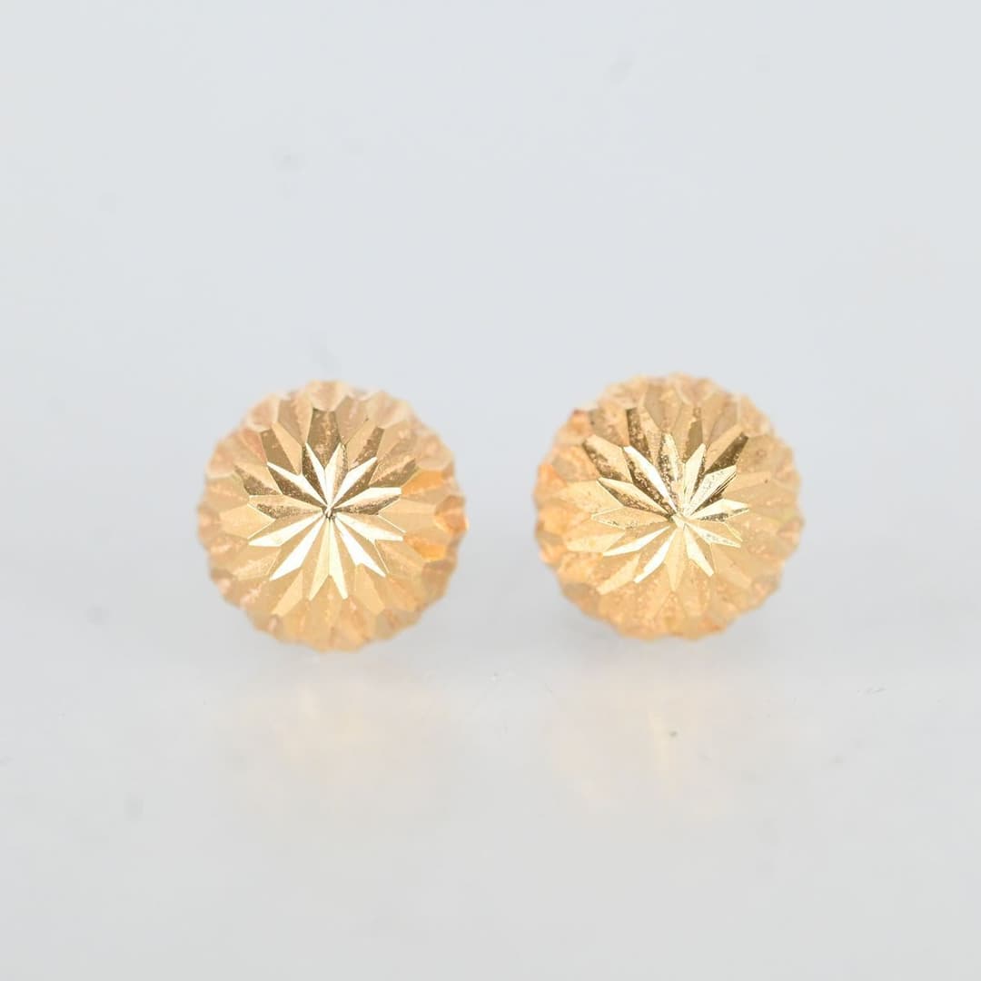 Örhängen, 1 par, Guld 18K