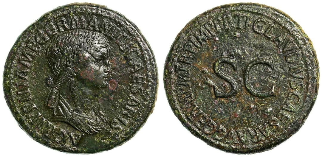 Agrippina Senior Æ Sestertius