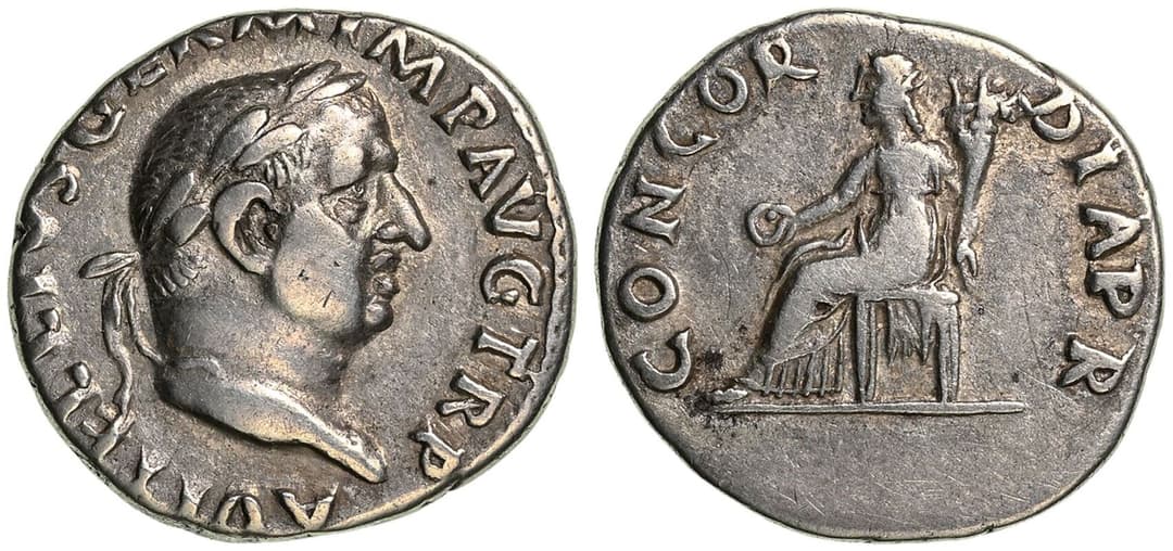 Vitellius AR Denarius