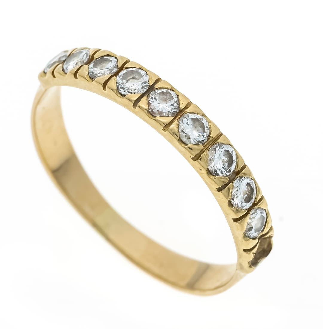 Riviére Brillant-Ring GG 585/000 un