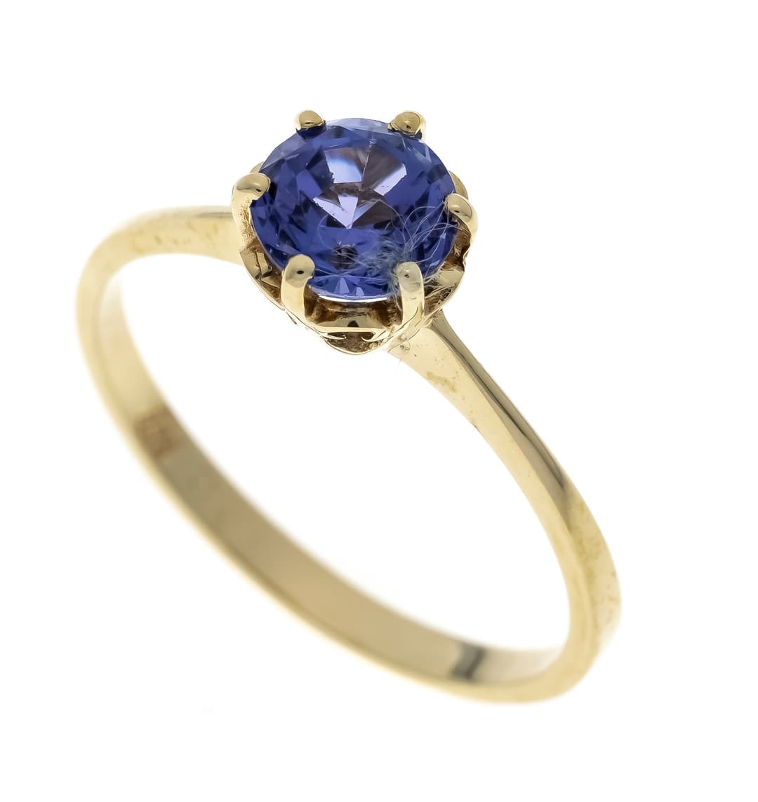 Tansanit-Ring GG 333/000 mit eine