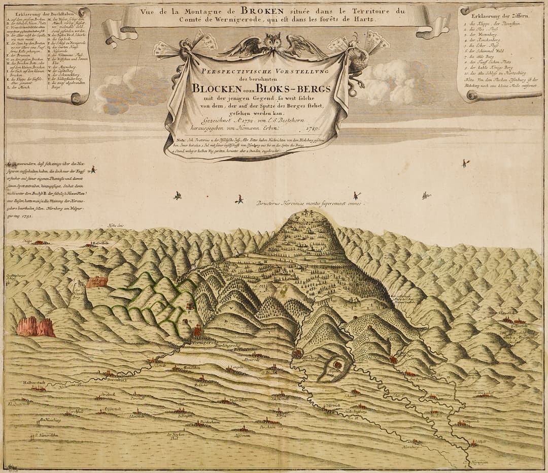 HOMANN (HEIRS), Perspectivische Vorstellung des berühmten Blocken