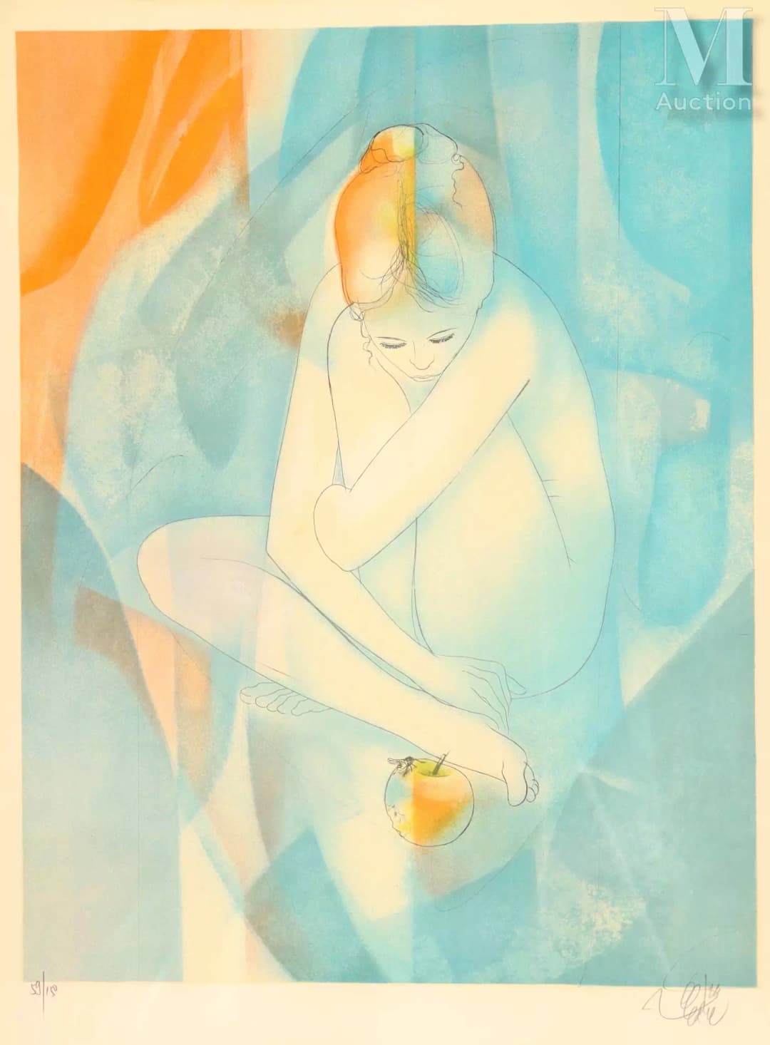 VALADIÉ Jean-Baptiste (Actif au 20ème siècle) Lithographie en couleur