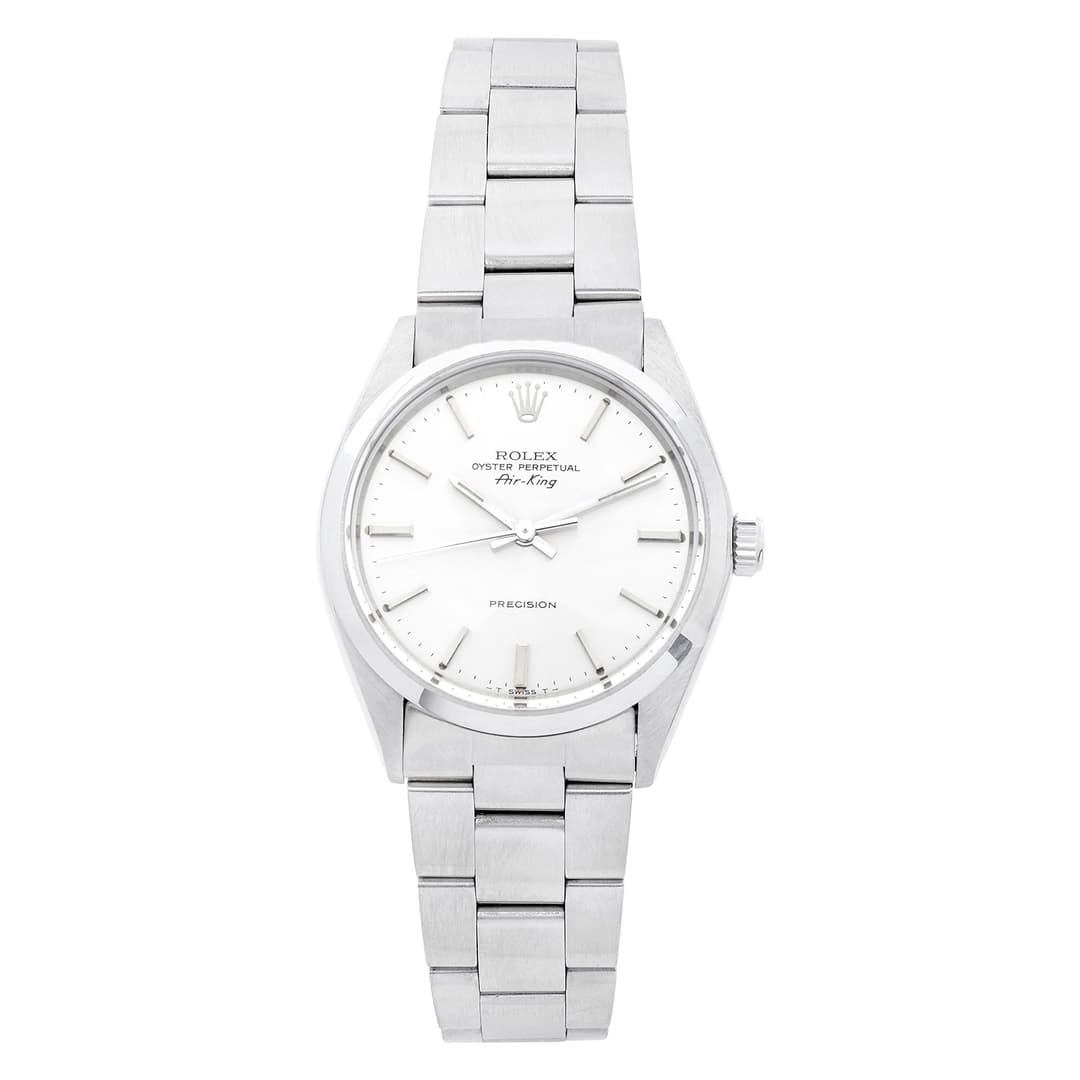 Gentleman's Stainless Steel ‘Air King’ Wristwatch, Ref. 5500, Rolex, circa 1979