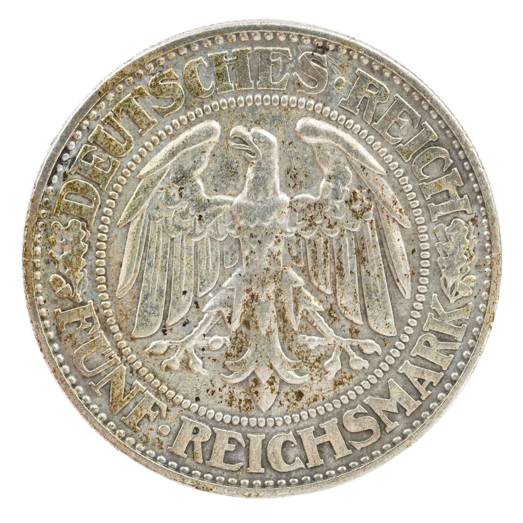 Weimarer Republik – 5 RM 1928/D, Eichbaum