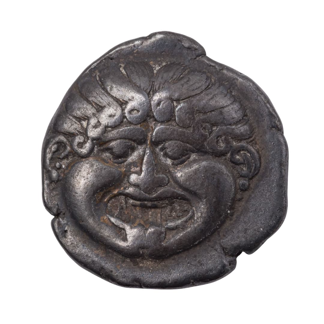 Antike / Makedonien - Neapolis, Hemidrachme, 4 Jhdt. (vermutet 375