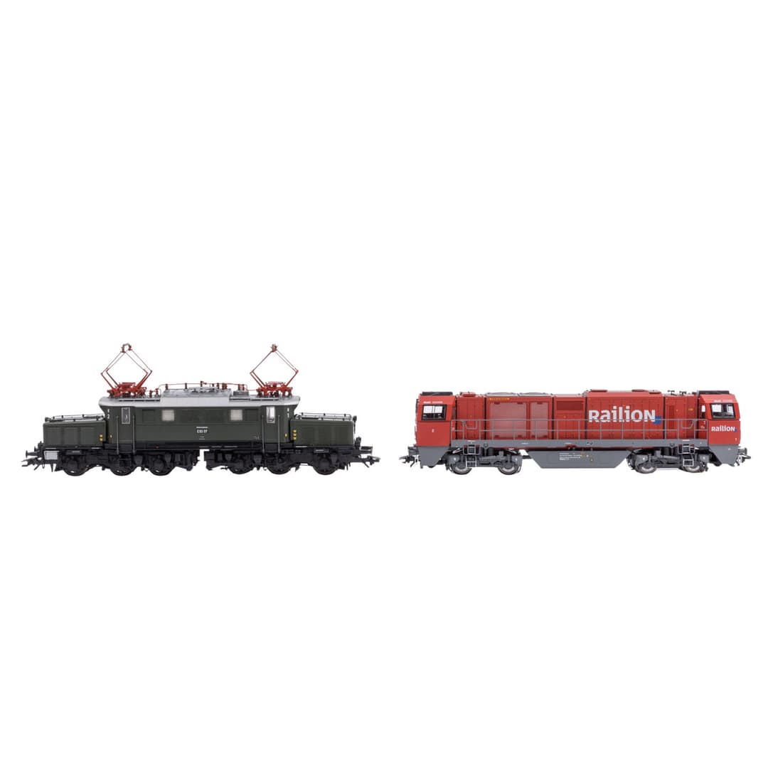 MÄRKLIN zwei Lokomotiven, Spur H0