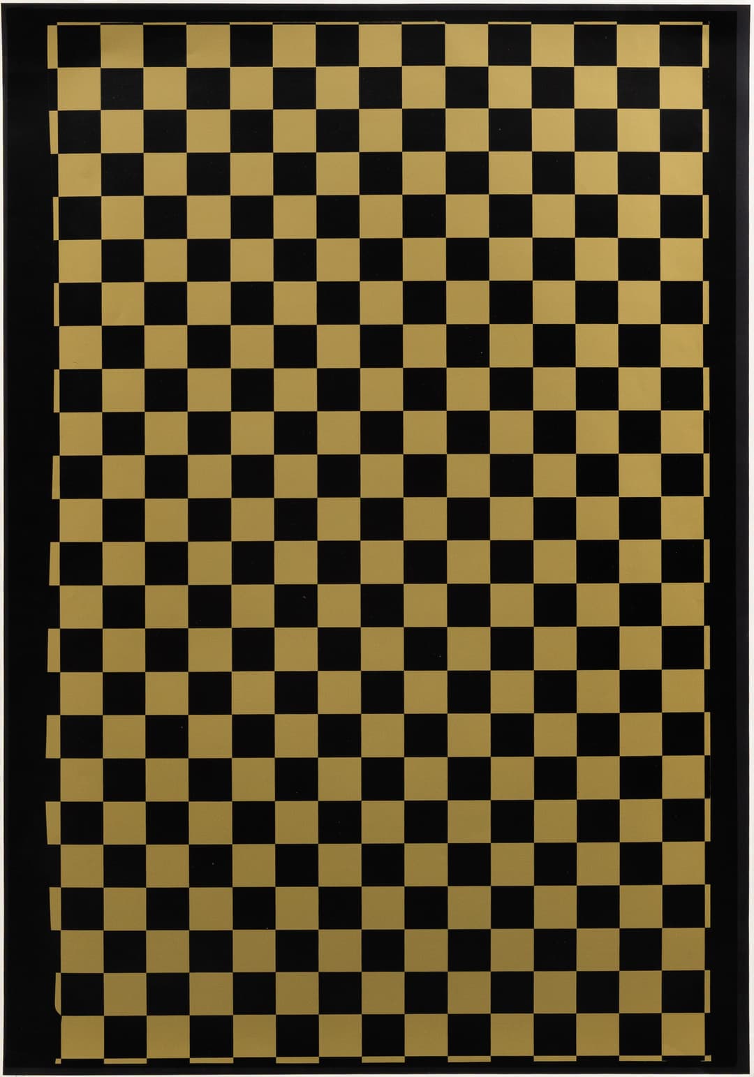 AFFISCH, rutmönster, silkscreentryck.