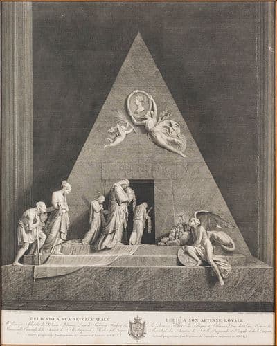 Bonato, After Canova, The Tomb of Maria Christina