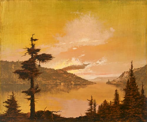 056 Willy Kriegel, Der Morgen (Schluchsee im Schwarzwald). 1942/1943.