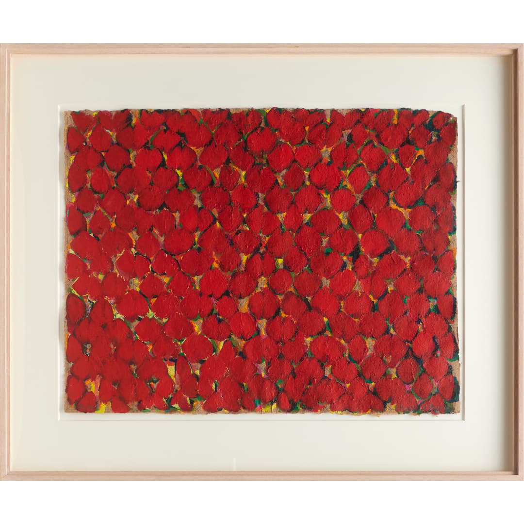 Richmond Burton, mixed media on paper, 1992