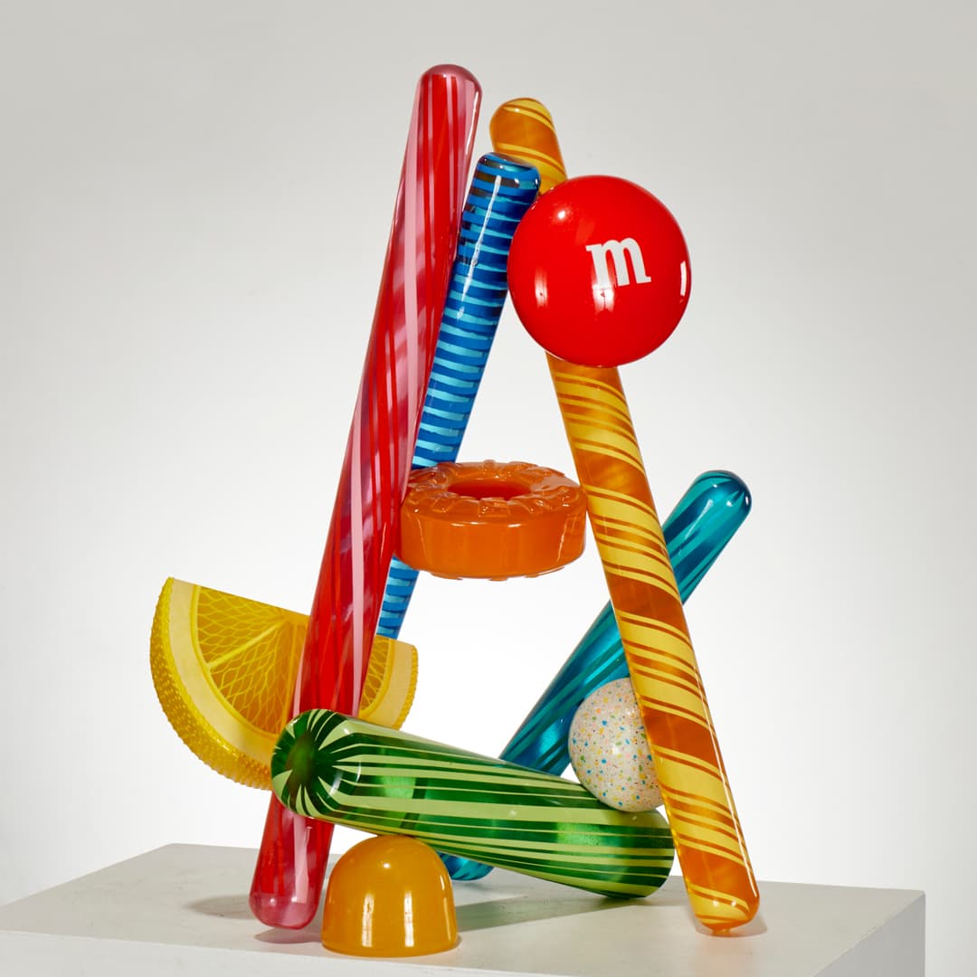 Daniel Meyer, acrylic and resin sculpture, 2007