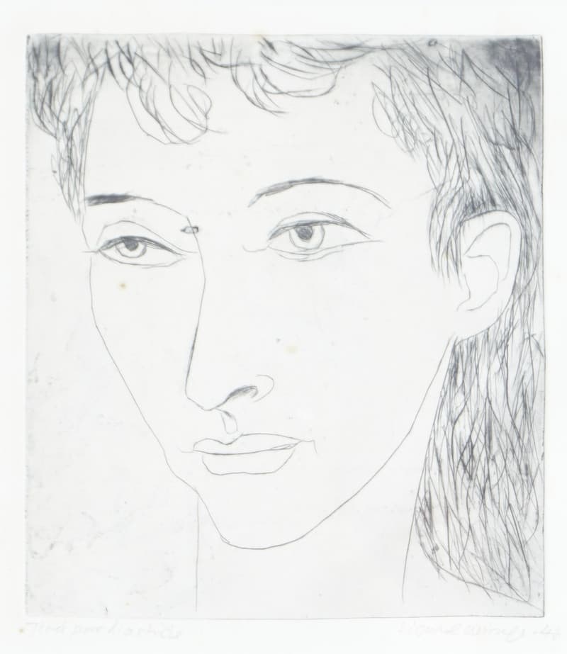 My wife Eva 1946 - Winge, Sigurd(1909-1970)
